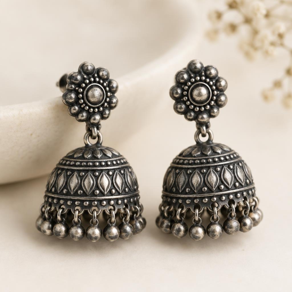 Amaya Mini Jhumka detail